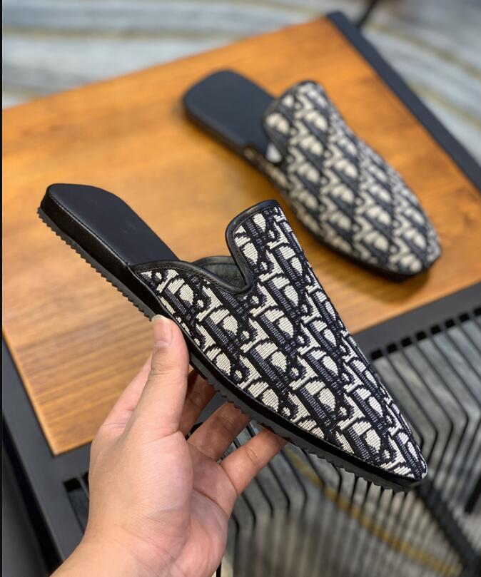 2023 Summer Spring Newset Genuine Leather Breathable Half Slippers Flat heel Leisure Casual Shoes Mens Slides
2023 Summer Spring Newset Genuine Leather Breathable Half Slippers Flat heel Leisure Casual Shoes Mens Slides