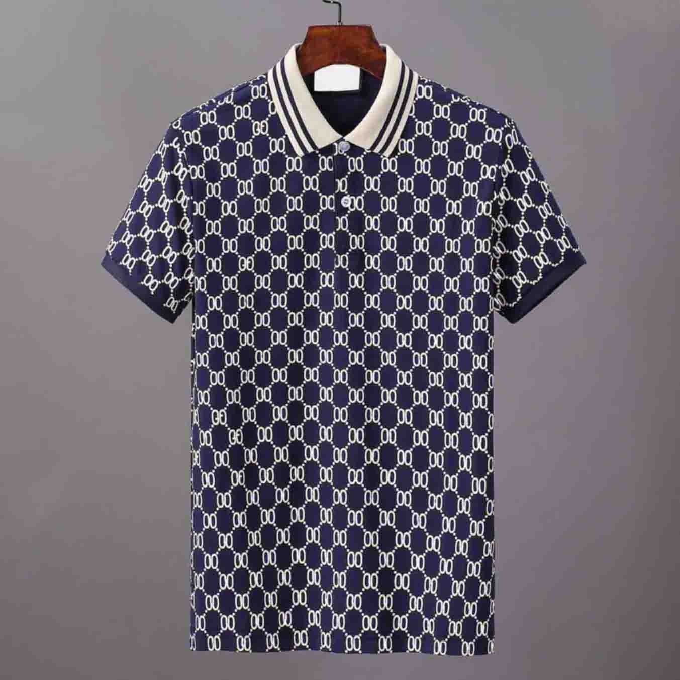 Men Polo Casual T Shirts Cotton Summer Designer Mens Polos Letter Print Fashion Polo Shirt
Men Polo Casual T Shirts Cotton Summer Designer Mens Polos Letter Print Fashion Polo Shirt