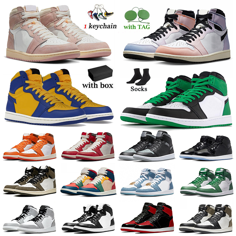 Retro Jumpman 1 1s Travis Scotts Basketball Shoes Skyline Black Phantom Reverse Mocha High OG lost and found Reverse Laney UNC Toe Lucky Green For Men Women Sneakers, C6 terra black 36-46
Retro Jumpman 1 1s Travis Scotts Basketball Shoes Skyline Black Phantom Reverse Mocha High OG lost and found Reverse Laney UNC Toe Lucky Green For Men Women Sneakers, C6 terra black 36-46