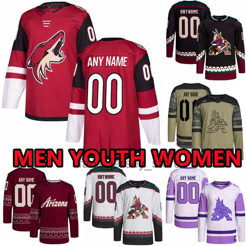 Custom Hockey Jerseys Arizona''Coyotes''Mens 50 Ivan Prosvetov 24 Brett Ritchie 77 Victor Soderstrom 4 Juuso Valimaki 70 Karel Vejmelka 93 Jakub Voracek 6 Shea Weber, Women (size s-xl)
Custom Hockey Jerseys Arizona''Coyotes''Mens 50 Ivan Prosvetov 24 Brett Ritchie 77 Victor Soderstrom 4 Juuso Valimaki 70 Karel Vejmelka 93 Jakub Voracek 6 Shea Weber, Women (size s-xl)