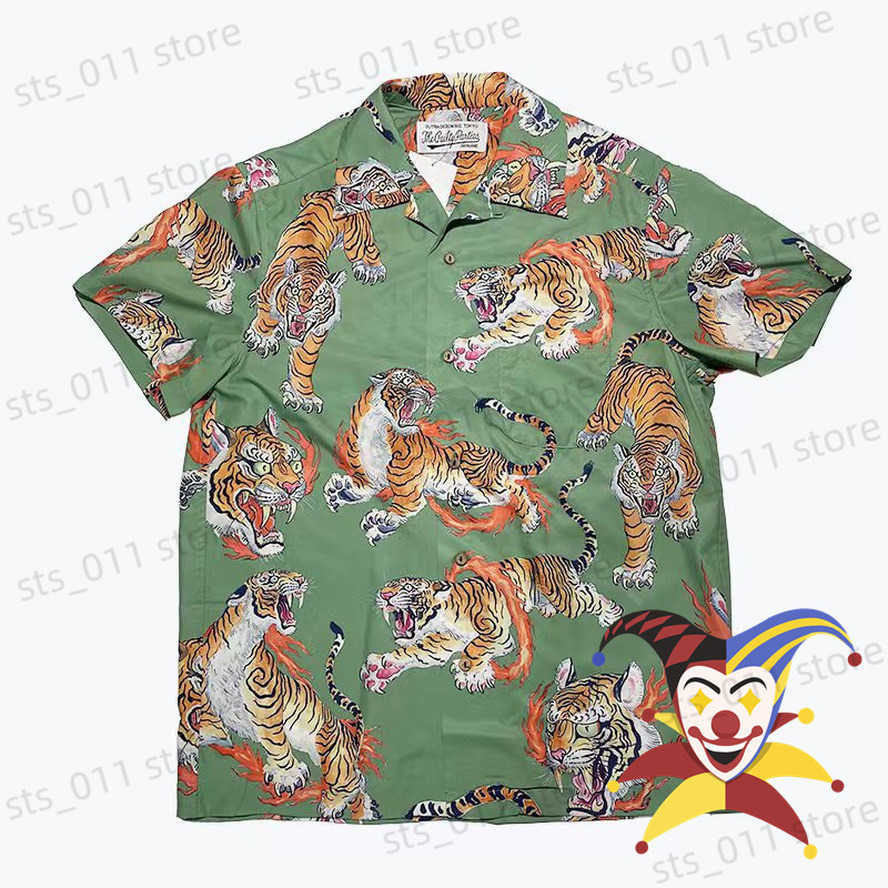 Men' Casual Shirts 2022ss Tiger WACKO MARIA Shirt Men Women Limited Edition Hawaiian WACKO MARIA Shirts T230419
Men' Casual Shirts 2022ss Tiger WACKO MARIA Shirt Men Women Limited Edition Hawaiian WACKO MARIA Shirts T230419