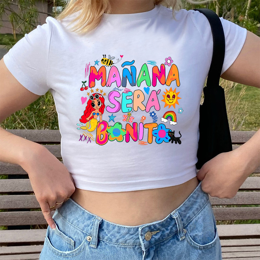 Women' T Shirt Karol G Manana Sera Bonito Crop Tops for Women Tomorrow Will Be Nice Shirt Cute Mermaid Graphic Baby Tee Streetwear Y2k 230419, Pink
Women' T Shirt Karol G Manana Sera Bonito Crop Tops for Women Tomorrow Will Be Nice Shirt Cute Mermaid Graphic Baby Tee Streetwear Y2k 230419, Pink