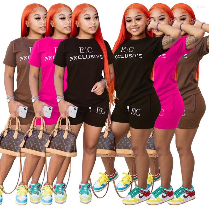Women' Tracksuits Tracksuit Women Two 2 Piece Sets Sportswear Short Sleeve Top Shorts Ladies Fashion Matching Sportsuit, Black
Women' Tracksuits Tracksuit Women Two 2 Piece Sets Sportswear Short Sleeve Top Shorts Ladies Fashion Matching Sportsuit, Black