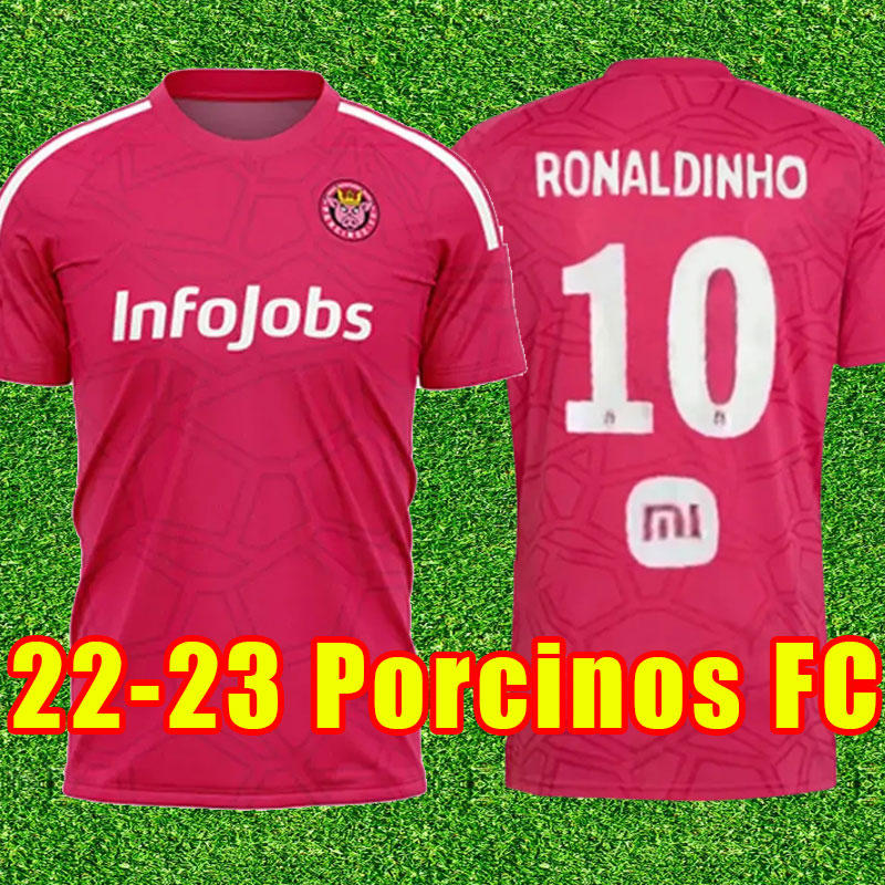 2023 2024 Porcinos FC soccer jerseys 23 24 sevens Kings League Chicharito Ronaldinho pique football shirts Home Pink camisetas futbol maillot foot uniforms top kit
2023 2024 Porcinos FC soccer jerseys 23 24 sevens Kings League Chicharito Ronaldinho pique football shirts Home Pink camisetas futbol maillot foot uniforms top kit