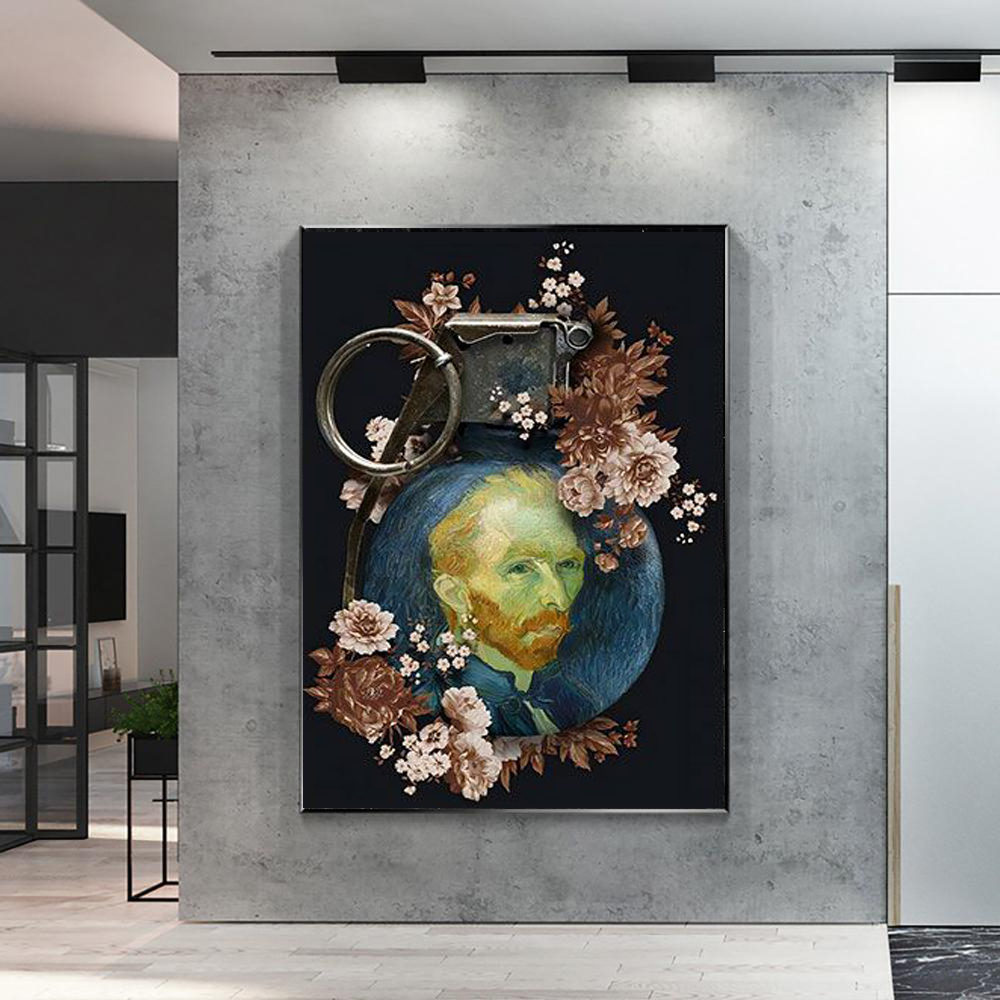 Grenades With Heads of Men Women Posters And Prints Abstract Flower Canvas Painting Wall Art For Living Room Decoration
Grenades With Heads of Men Women Posters And Prints Abstract Flower Canvas Painting Wall Art For Living Room Decoration