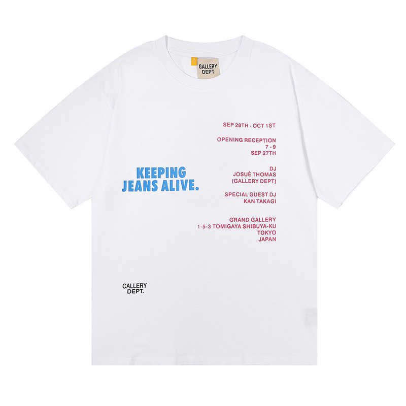 Fashion Designer Clothing Tees Rock Tshirt Galleryes Depts Tokyo Japan Exclusive Letter Printing Men's Women's Pure Cotton Casual Short Sleeve T-shirt Summer, White
Fashion Designer Clothing Tees Rock Tshirt Galleryes Depts Tokyo Japan Exclusive Letter Printing Men's Women's Pure Cotton Casual Short Sleeve T-shirt Summer, White