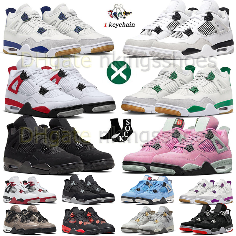 4 Jumpman Mens Basketball Shoes 4s Sneakers Pine Green Bred Military Black Cat Red Cement Thunder Pure Money Canvas Trainers Sports Size 13, C27 taupe haze 40-47
4 Jumpman Mens Basketball Shoes 4s Sneakers Pine Green Bred Military Black Cat Red Cement Thunder Pure Money Canvas Trainers Sports Size 13, C27 taupe haze 40-47