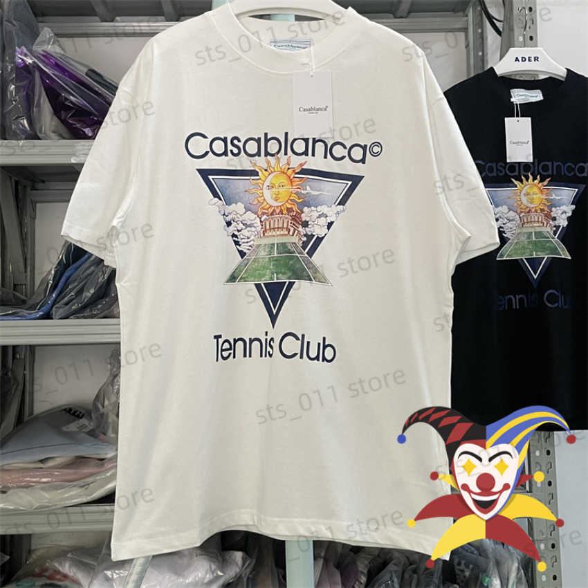 Men's T-Shirts Casablanca Sun Pattern T Shirt Men Women Oversized Short Sleeve T-shirt Top Tees T230419
Men's T-Shirts Casablanca Sun Pattern T Shirt Men Women Oversized Short Sleeve T-shirt Top Tees T230419
