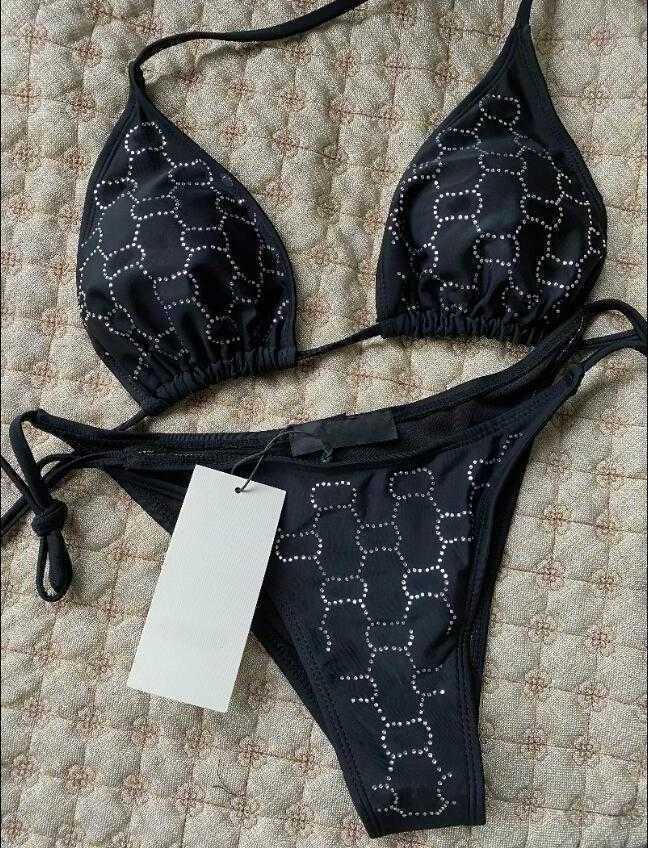 Designer bikini swimsuit top 2023 Summer fashion designer womens Swimwear Swimwears highend swimsuit comfortable sexy diamondencrusted womens bikini, Black
Designer bikini swimsuit top 2023 Summer fashion designer womens Swimwear Swimwears highend swimsuit comfortable sexy diamondencrusted womens bikini, Black