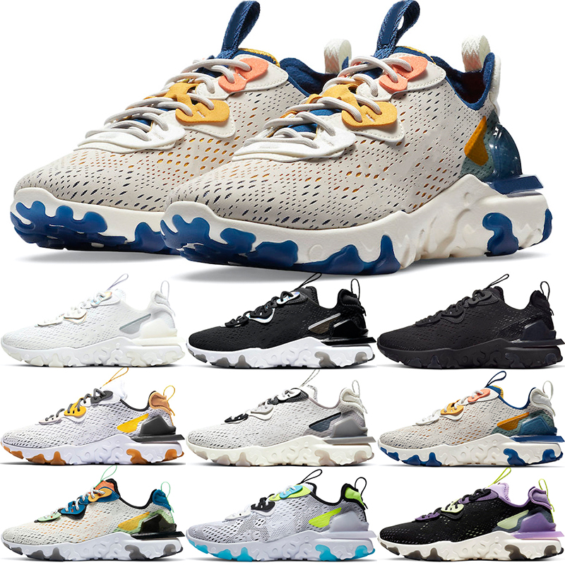 React Vision Men Women Running Shoes Triple Black White Iridescent Honeycomb Vast Grey Phantom Worldwide Fashion Mens Trainers Sports sneakers Size 5.5-11
React Vision Men Women Running Shoes Triple Black White Iridescent Honeycomb Vast Grey Phantom Worldwide Fashion Mens Trainers Sports sneakers Size 5.5-11
