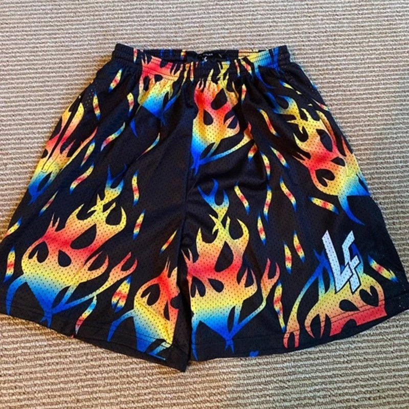 lf Sports Shorts Men's Running Fitness Mesh Breathable Quick-drying Trendy Casual Loose Training Large Size Beach Basketball Pants K9lh#, Yellow
lf Sports Shorts Men's Running Fitness Mesh Breathable Quick-drying Trendy Casual Loose Training Large Size Beach Basketball Pants K9lh#, Yellow