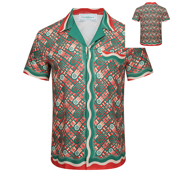 Casablanc 22ss Sport Knit Rabbit Silk Mens Designer Shirts Hawaiian Short Sleeved Shirt Men Slim Fit Dress Variety 8VKY, 19
Casablanc 22ss Sport Knit Rabbit Silk Mens Designer Shirts Hawaiian Short Sleeved Shirt Men Slim Fit Dress Variety 8VKY, 19