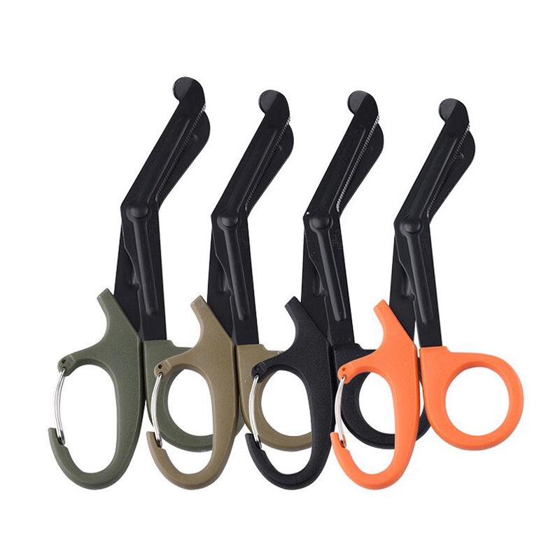 15x7cm Survive Paramedic Medical Rescue Scissor Trauma Gauze IFAK Emergency First Aid Shear Outdoor Camp Hike Home tool