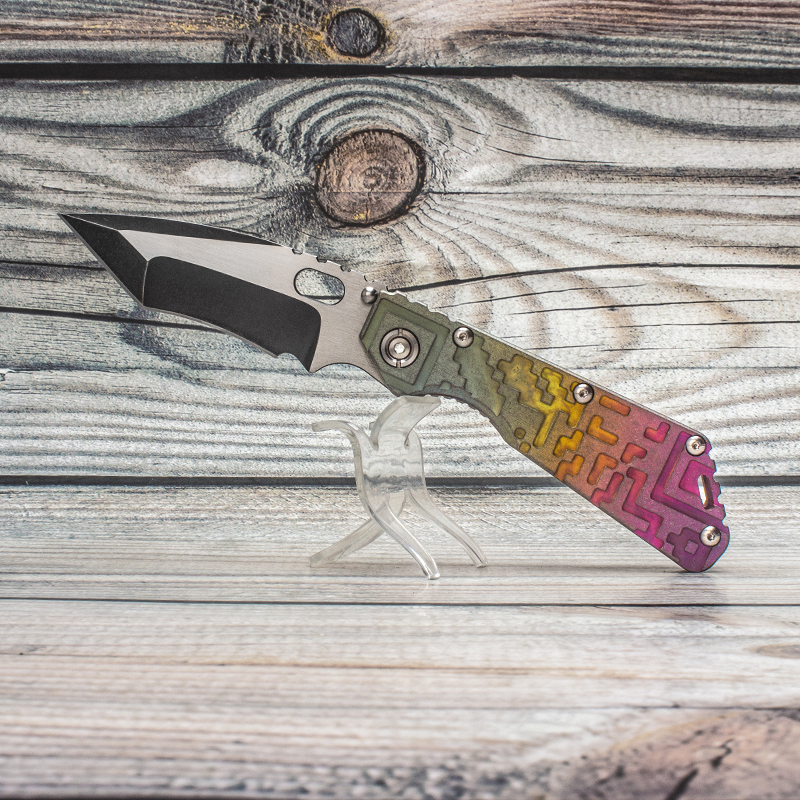 EVIL EYES Customized Folding Knife MSC SMF #38 Performance Series Full Titanium Handle Tanto High Hardness M390 Blade Strong Outdoor EDC Tactical Camping Tools
EVIL EYES Customized Folding Knife MSC SMF #38 Performance Series Full Titanium Handle Tanto High Hardness M390 Blade Strong Outdoor EDC Tactical Camping Tools