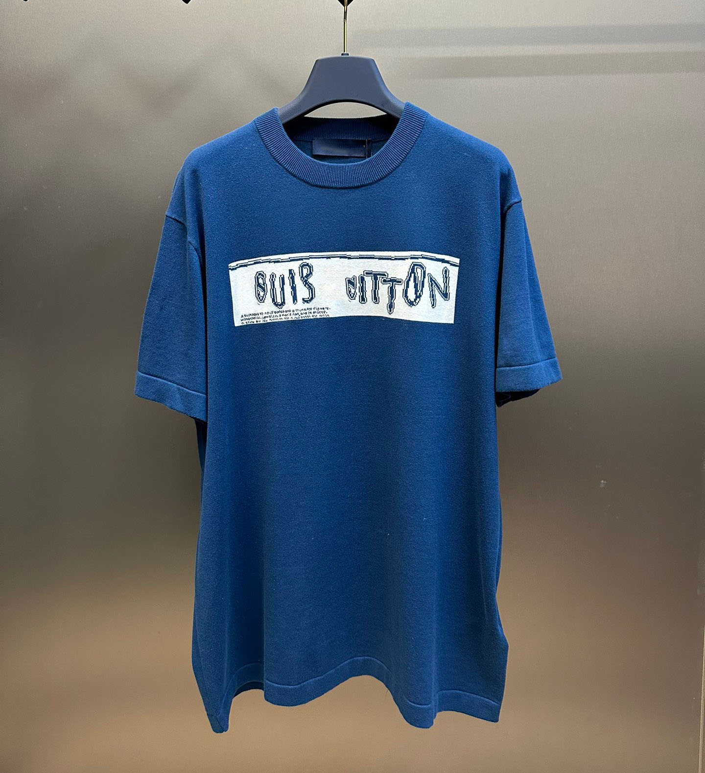 2024ss spring and summer new high grade cotton printing short sleeve round neck panel T-Shirt Size: m-l-xl-xxl-xxxl Color: black white 744Fe