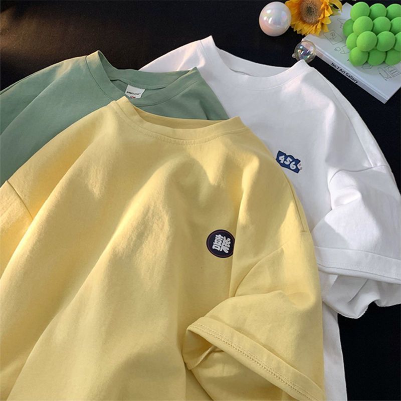 Womens TShirt Star Card Printing Tshirt Women T Shirt Short Sleeve Oneck Female Tops Tees Kawaii Pink Casual Loose Summer Clothes 100% Cotton 230419