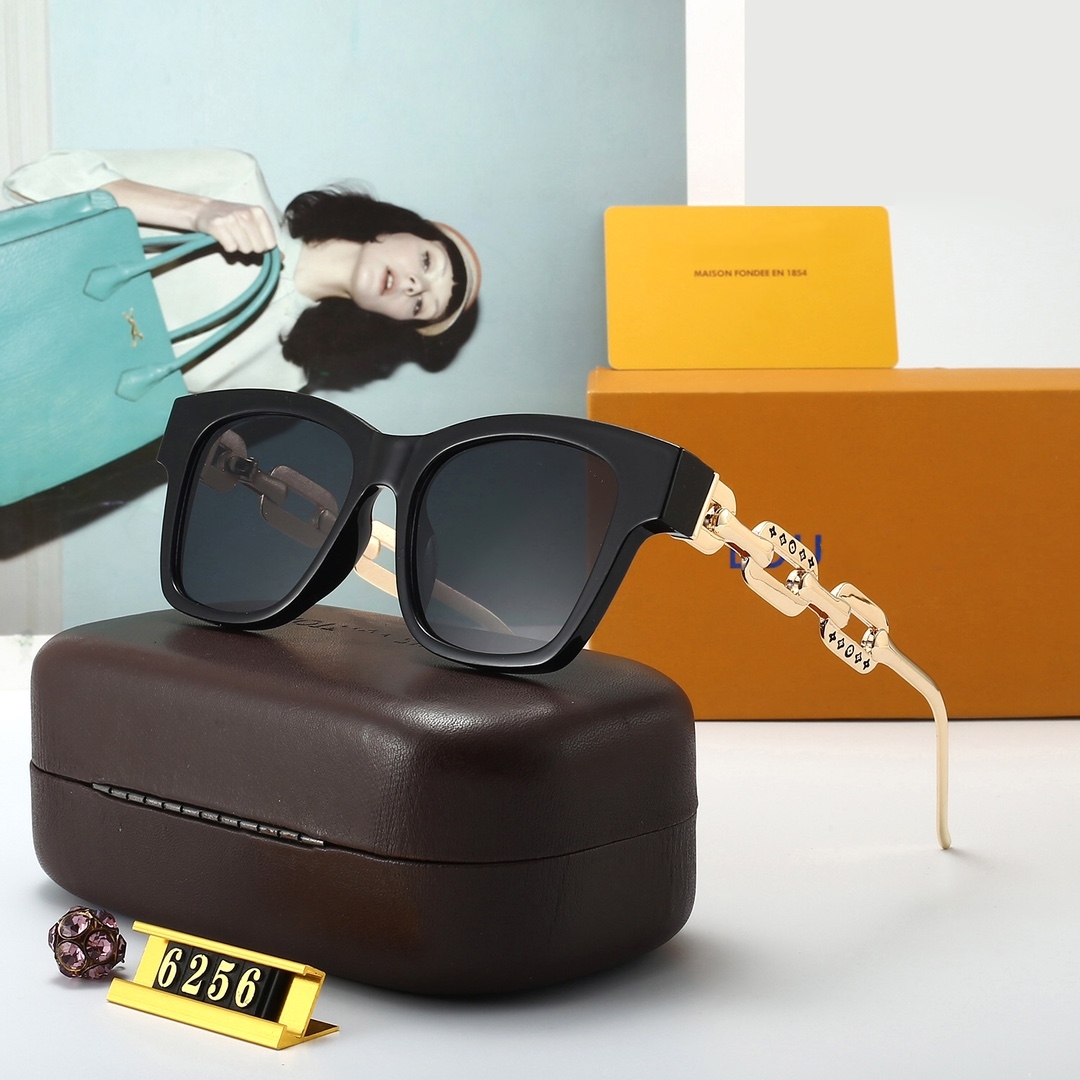 L6256 Sunglasses for Women Men Designer Summer Shades Polarized Eyeglasses Big Frame Black Vintage Oversized Sun Glasses of Women Male
L6256 Sunglasses for Women Men Designer Summer Shades Polarized Eyeglasses Big Frame Black Vintage Oversized Sun Glasses of Women Male
