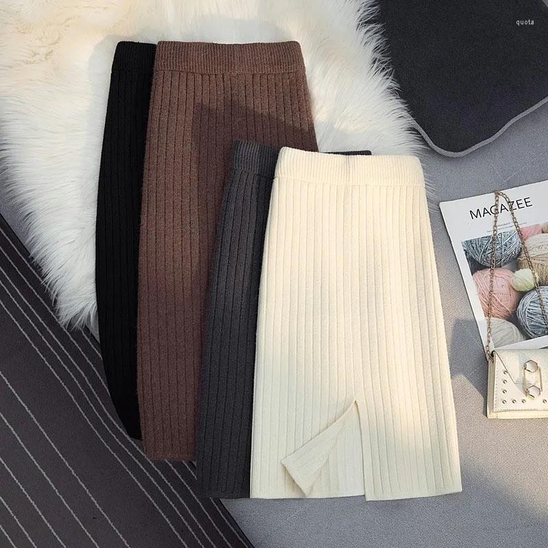 Skirts 50-60-70 CM Fashion Autumn Winter Korean Knitted Women Elastic High Waist Split A-line Female Sexy Ribbed, Dark gray- 50cm
Skirts 50-60-70 CM Fashion Autumn Winter Korean Knitted Women Elastic High Waist Split A-line Female Sexy Ribbed, Dark gray- 50cm