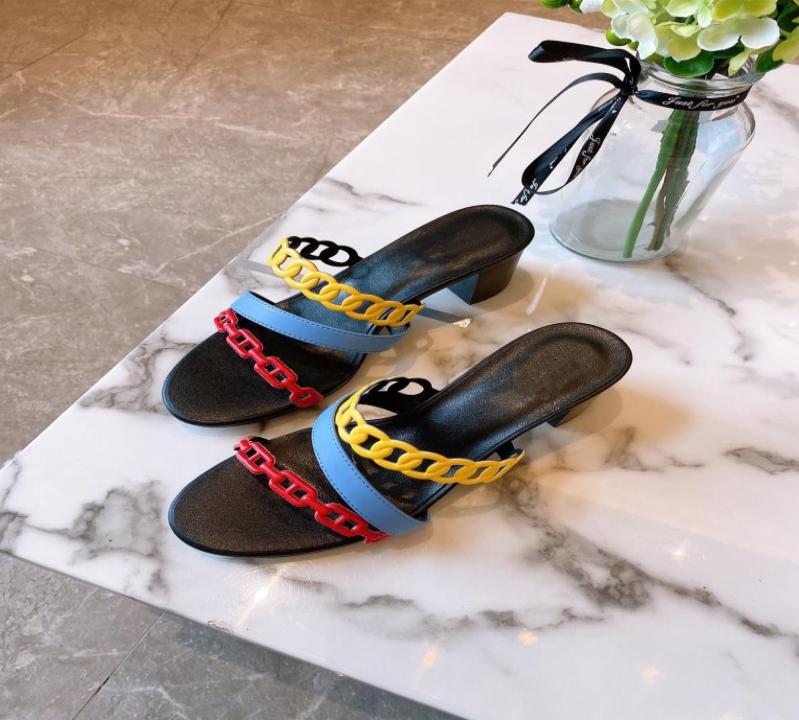 Top quality women039s new sandals lightweight summer sandals classic leather chain heel height 55cm size 35426733361, Multi
Top quality women039s new sandals lightweight summer sandals classic leather chain heel height 55cm size 35426733361, Multi