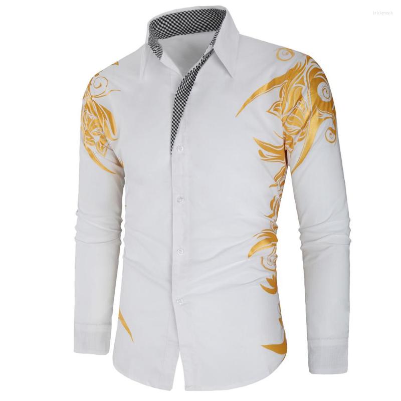 Men's Casual Shirts 2023 Spring Gold Bronzing Social Men Dress Slim Fit Long Sleeve Striped Shirt For Streetwear Daily, Green
Men's Casual Shirts 2023 Spring Gold Bronzing Social Men Dress Slim Fit Long Sleeve Striped Shirt For Streetwear Daily, Green