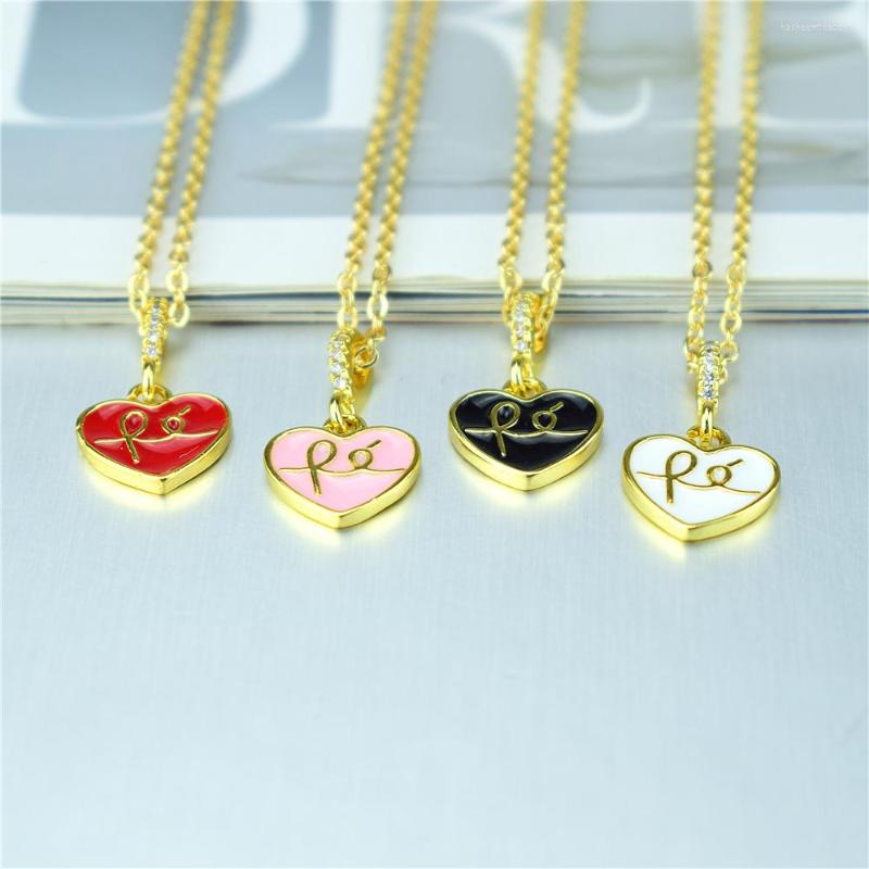 Pendant Necklaces Women's European And American Micro-inlaid Zircon Epoxy Heart Pure Temperament Love Necklace
Pendant Necklaces Women's European And American Micro-inlaid Zircon Epoxy Heart Pure Temperament Love Necklace