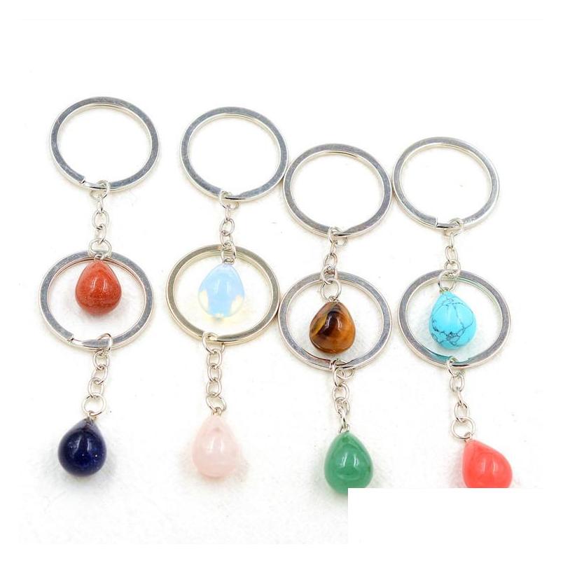 Key Rings Fashion Waterdrop Natural Stone Pendant Keychain Quartz Pink Crystal Chains Accessories Drop Delivery Jewelry Dh4Qj
Key Rings Fashion Waterdrop Natural Stone Pendant Keychain Quartz Pink Crystal Chains Accessories Drop Delivery Jewelry Dh4Qj