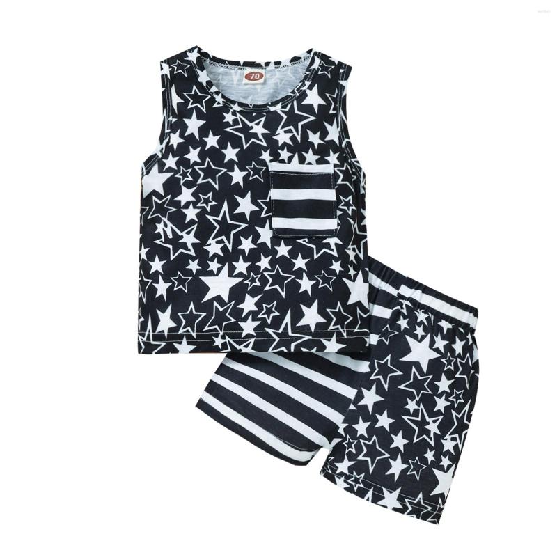 Clothing Sets Toddler Boys Girls Independence Day 4th Of July Sleeveless Star Striped Vest Tops Bell Boy Cotton Premature Baby Clothes Set, Black
Clothing Sets Toddler Boys Girls Independence Day 4th Of July Sleeveless Star Striped Vest Tops Bell Boy Cotton Premature Baby Clothes Set, Black