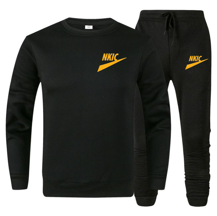 New Spring Autumn Men Tracksuit 2 Pieces Set Sweatshirt Sweatpants men Brand LOGO Print Casual Sports Jogging Hip-hop Clothing, Navy blue
New Spring Autumn Men Tracksuit 2 Pieces Set Sweatshirt Sweatpants men Brand LOGO Print Casual Sports Jogging Hip-hop Clothing, Navy blue