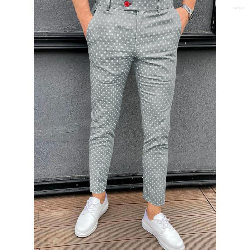 Men' Pants 2023 Men Fashion Business Casual Design Printed Trousers Formal Social Clothes Stretch Personality, Grey
Men' Pants 2023 Men Fashion Business Casual Design Printed Trousers Formal Social Clothes Stretch Personality, Grey