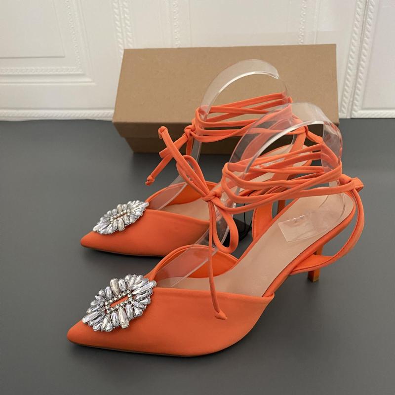 Dress Shoes High Heels Women Mules Cross-tied Heeled Stiletto Pointed Toe Rhinestone Buckle Pumps Woman Prom Party Elegant Sandals, Black
Dress Shoes High Heels Women Mules Cross-tied Heeled Stiletto Pointed Toe Rhinestone Buckle Pumps Woman Prom Party Elegant Sandals, Black