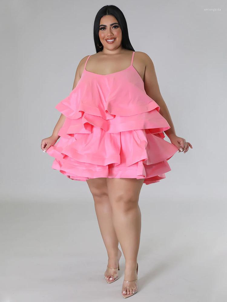 Plus Size Dresses Sleeveless Dress For Women Sweet Girls Pink Ball Gowns Lovely Mini Ruffles Evening Birthday Event Occasion Outfit 4XL, Black
Plus Size Dresses Sleeveless Dress For Women Sweet Girls Pink Ball Gowns Lovely Mini Ruffles Evening Birthday Event Occasion Outfit 4XL, Black