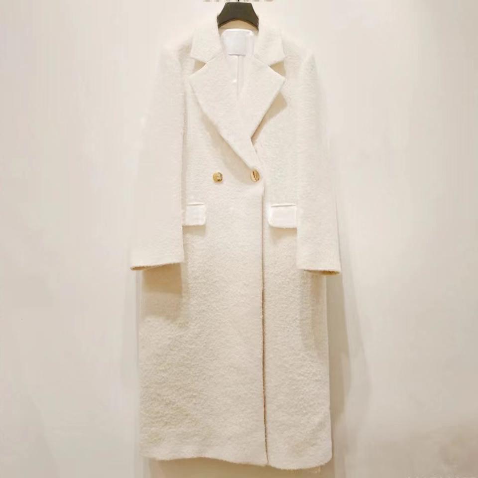Fur Fashionable and Elegant Autumn and Winter New French Tweed Solid Color Coat Double Breasted Suit Collar Coat, Navy blue
Fur Fashionable and Elegant Autumn and Winter New French Tweed Solid Color Coat Double Breasted Suit Collar Coat, Navy blue
