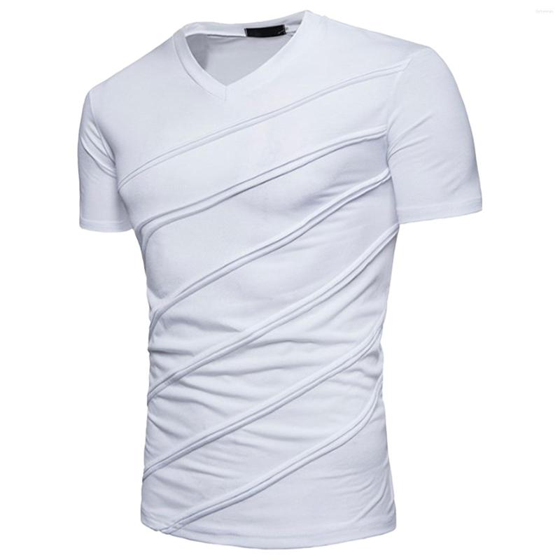 Men' T Shirts Mens Slim Fit T-Shirt Short Sleeve Tee Top Fashion Stripe V Neck Casual Solid ColorHoliday Travel Tops Clubwear, White
Men' T Shirts Mens Slim Fit T-Shirt Short Sleeve Tee Top Fashion Stripe V Neck Casual Solid ColorHoliday Travel Tops Clubwear, White