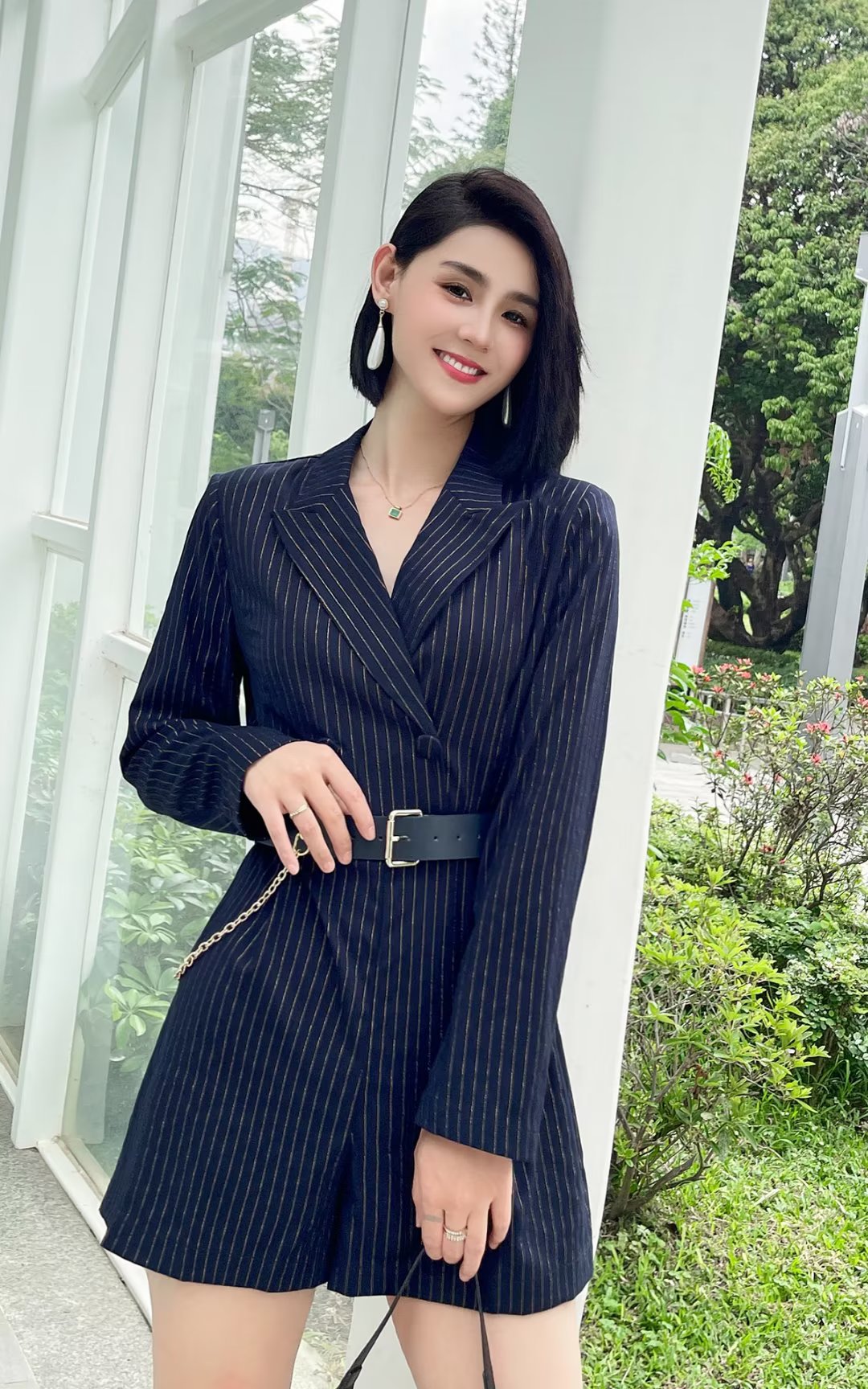Casual Dresses Suit shorts, jumpsuit pants, women's 2023 spring and autumn stars, same belt, waist closing, slimming, fashionable one piece set, Picture color
Casual Dresses Suit shorts, jumpsuit pants, women's 2023 spring and autumn stars, same belt, waist closing, slimming, fashionable one piece set, Picture color