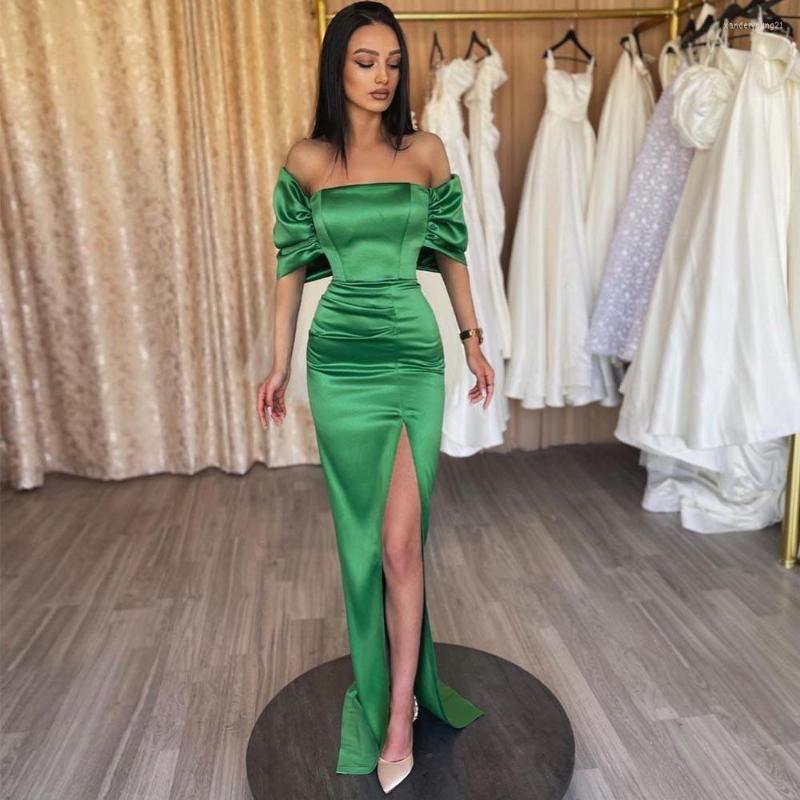 Party Dresses Arrival 2023 Off The Shoulder Prom Gown Custom Made Trumpet Long Green Satin Evening For Women, Gray
Party Dresses Arrival 2023 Off The Shoulder Prom Gown Custom Made Trumpet Long Green Satin Evening For Women, Gray