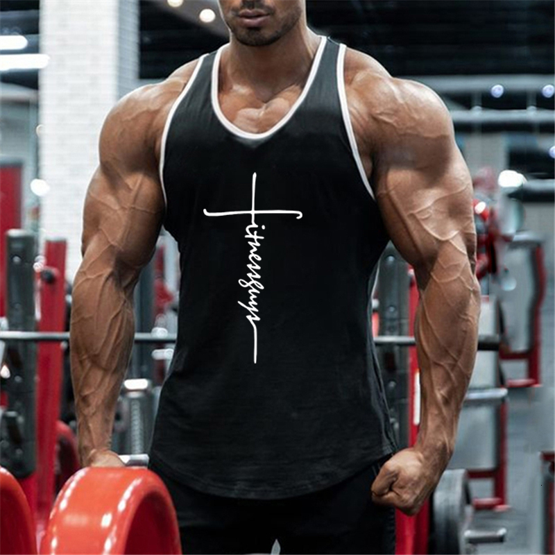 Mens Tank Tops Fashion Cotton Sports Sleeveless Shirts Gym Top Men Fitness Vest Muscle Singlets Bodybuilding Workout Clothing 230419, White
Mens Tank Tops Fashion Cotton Sports Sleeveless Shirts Gym Top Men Fitness Vest Muscle Singlets Bodybuilding Workout Clothing 230419, White
