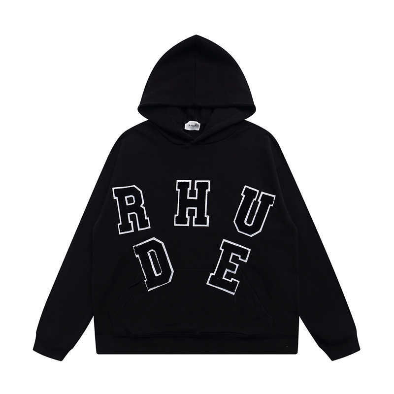 Designer Clothing Hoodies Fashion Sweatshirts Ins Correct Edition Rhude Casual Letter Paste Cloth Towel Embroidery Loose Hoodie Sweater Streetwear jacket G75T, Shipping fee 
Designer Clothing Hoodies Fashion Sweatshirts Ins Correct Edition Rhude Casual Letter Paste Cloth Towel Embroidery Loose Hoodie Sweater Streetwear jacket G75T, Shipping fee