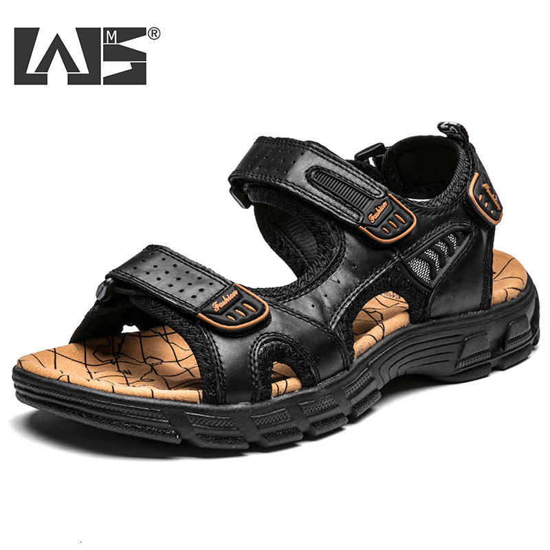 Sandals Genuine Leather Outdoor Summer Men Shoes Big Size Comfortable Male Sandalias Hiking Chaussure High Quality 230419, Dark brown 2025
Sandals Genuine Leather Outdoor Summer Men Shoes Big Size Comfortable Male Sandalias Hiking Chaussure High Quality 230419, Dark brown 2025
