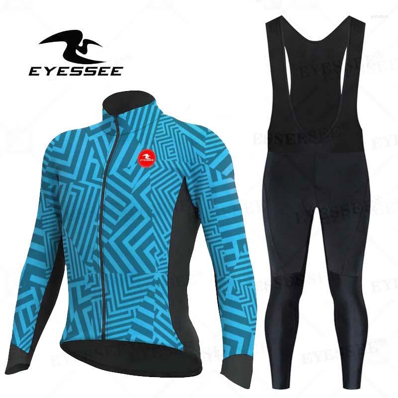 Racing Sets 2023 Man's Cycling Jersey Set EYESSEE Long Sleeves Bike Suit 9D Gel Pad Pants Autumn MTB Clothing Bicycle Clothes, Small cloth cap
Racing Sets 2023 Man's Cycling Jersey Set EYESSEE Long Sleeves Bike Suit 9D Gel Pad Pants Autumn MTB Clothing Bicycle Clothes, Small cloth cap