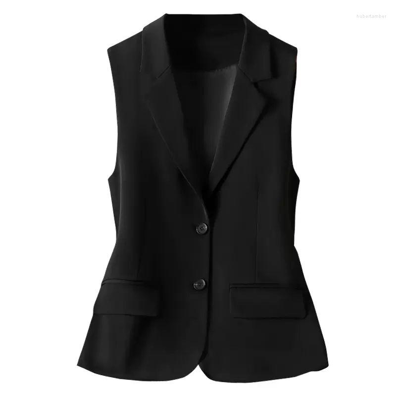 Women's Vests 2023 Office Lady Long Casual Vest Women Classic Loose Black Pocket Waistcoat Woman Elegant Slim Sleeveless Outerwear Chic G30, Heise
Women's Vests 2023 Office Lady Long Casual Vest Women Classic Loose Black Pocket Waistcoat Woman Elegant Slim Sleeveless Outerwear Chic G30, Heise