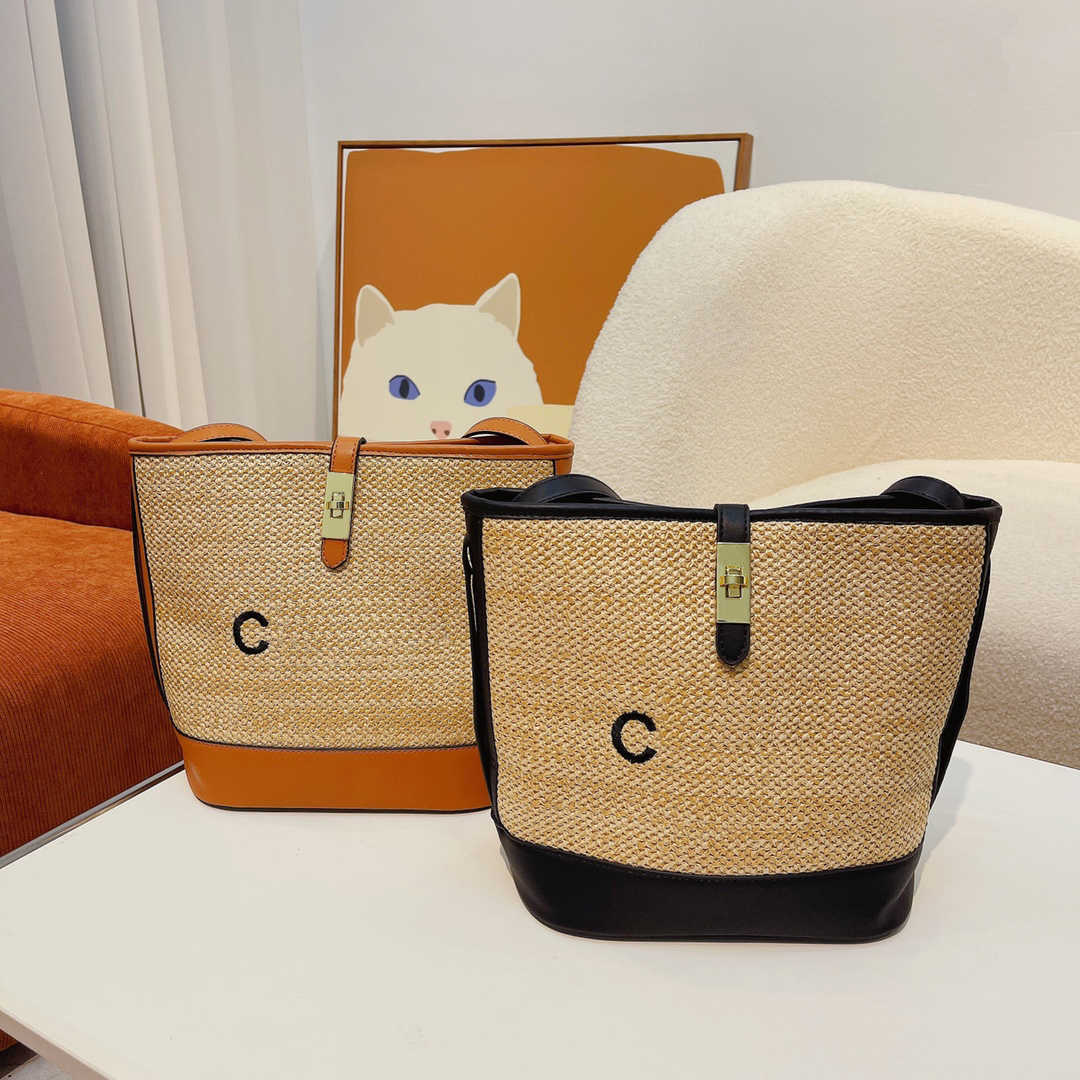 Straw Designer Tote Bag C Lettet Shoulder Bags Straw Weave Bucket Bags Ladies Fashion Luxurys Handbag CrossBody Bags Female Purses, Cal01 23x15x25cm
Straw Designer Tote Bag C Lettet Shoulder Bags Straw Weave Bucket Bags Ladies Fashion Luxurys Handbag CrossBody Bags Female Purses, Cal01 23x15x25cm