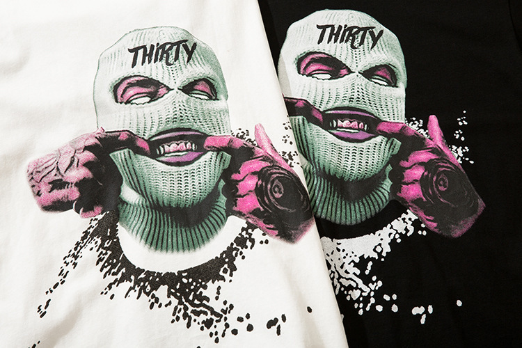 Mens TShirts Tshirt mens ins West hip hop hiphop handsome fried street five points short grapefruit male and female 230419