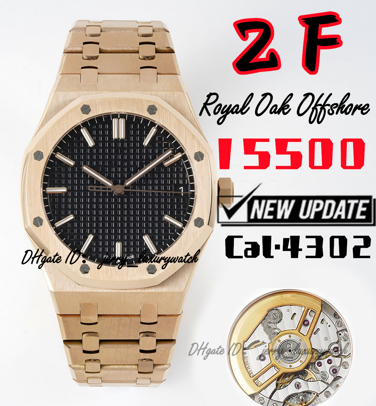 ZF Luxury Men's Watch 15500 V3 Perfect Version 41x10.4mm! "Cookie Texture" three-dimensional full, instant jump calendar, fine ground steel belt gold black, Only box.no watch
ZF Luxury Men's Watch 15500 V3 Perfect Version 41x10.4mm! "Cookie Texture" three-dimensional full, instant jump calendar, fine ground steel belt gold black, Only box.no watch