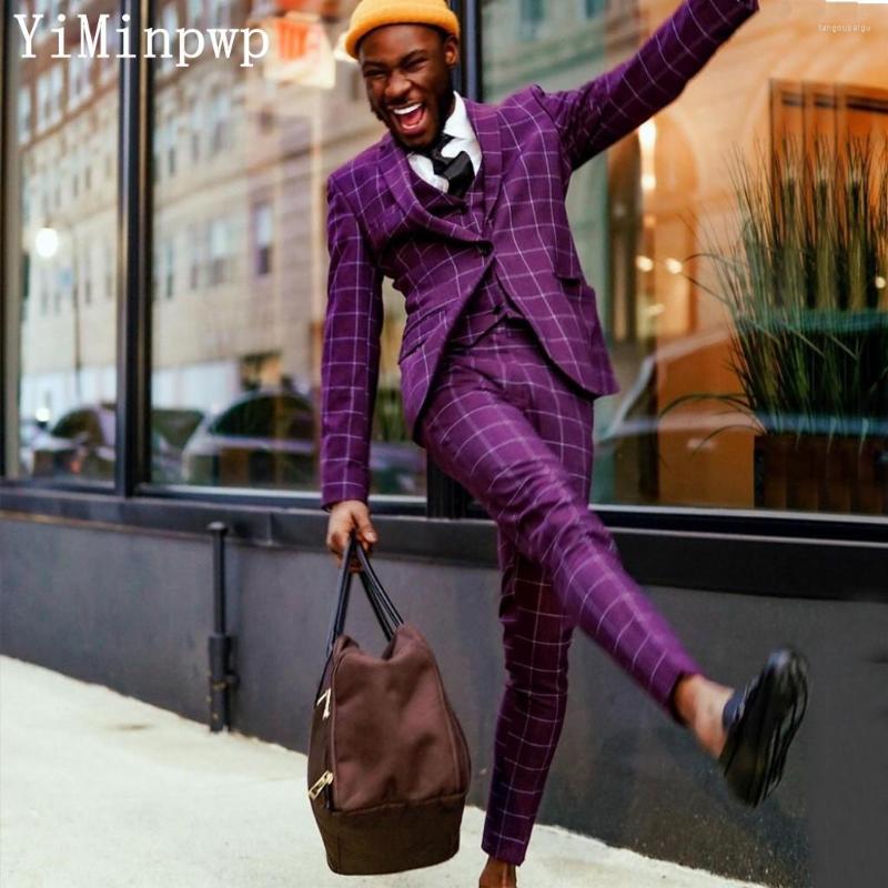 Men's Suits Purple Plaid Men 3 Pieces Fashin Suit Costume Homme Wedding Party Mens Wear In Blazer Sets Jacket Vest Pant, Beige
Men's Suits Purple Plaid Men 3 Pieces Fashin Suit Costume Homme Wedding Party Mens Wear In Blazer Sets Jacket Vest Pant, Beige