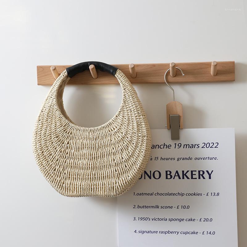 Shopping Bags 2023 Niche Portable French Braided Bag Seaside Holiday Straw Beach, Beige
Shopping Bags 2023 Niche Portable French Braided Bag Seaside Holiday Straw Beach, Beige