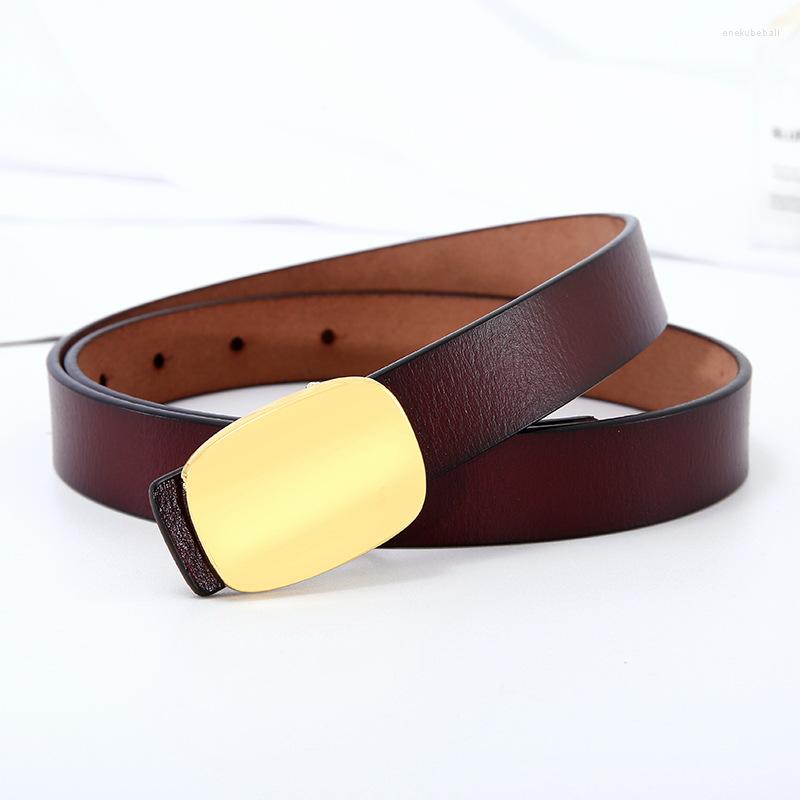 Belts Women's Belt Fashion Versatile Jeans Genuine Leather Ins Style Decorative Double Sided Waistband Paired With Suit Simple, Black
Belts Women's Belt Fashion Versatile Jeans Genuine Leather Ins Style Decorative Double Sided Waistband Paired With Suit Simple, Black