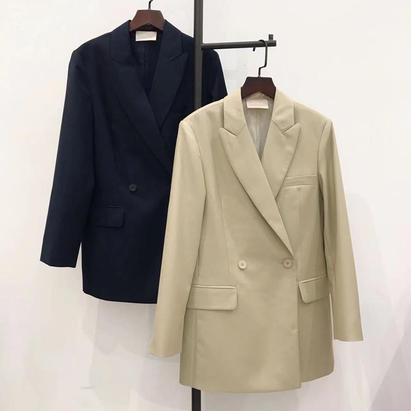 Pants 2 Colors Women Wool Suit Coat Double Breasted Ladies Long Sleeve Notched Casual Business Blazer Jacket Tops Autumn 2021 New, Apricot gray
Pants 2 Colors Women Wool Suit Coat Double Breasted Ladies Long Sleeve Notched Casual Business Blazer Jacket Tops Autumn 2021 New, Apricot gray