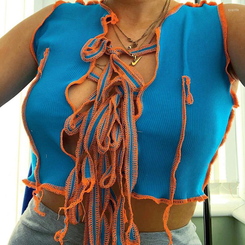Women' Tanks Ummer 2023 Fashion Sexy Tie Up Tank Top Slim Cardigan Women Ribbed Knit Tops Streetwear Female Hollow Out Casual Vest, Dsk0547
Women' Tanks Ummer 2023 Fashion Sexy Tie Up Tank Top Slim Cardigan Women Ribbed Knit Tops Streetwear Female Hollow Out Casual Vest, Dsk0547