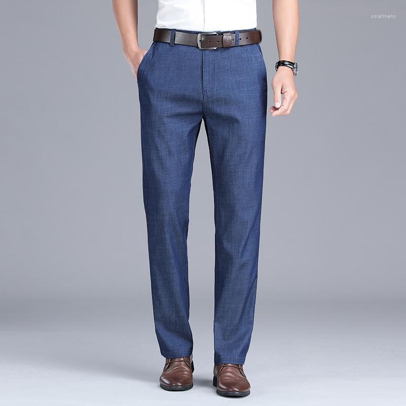 Men's Jeans Spring Summer 2023 Men's Thin Blue Loose Business Fashion Lyocell Fabric Stretch Denim Trousers Male Brand Pants 28-42, 9801b-light blue
Men's Jeans Spring Summer 2023 Men's Thin Blue Loose Business Fashion Lyocell Fabric Stretch Denim Trousers Male Brand Pants 28-42, 9801b-light blue