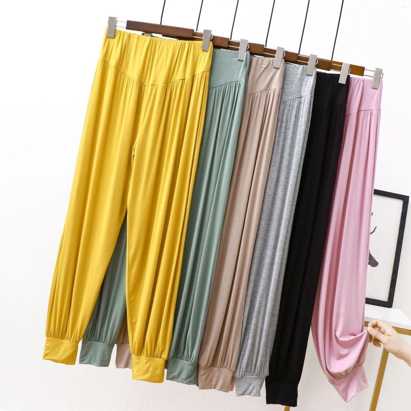 Women's Sleepwear Spring And Summer Modal Loose Wide-Leg Pants Casual Homewear High-Waisted Lantern Ankle-Tied Large Size, Khaki
Women's Sleepwear Spring And Summer Modal Loose Wide-Leg Pants Casual Homewear High-Waisted Lantern Ankle-Tied Large Size, Khaki